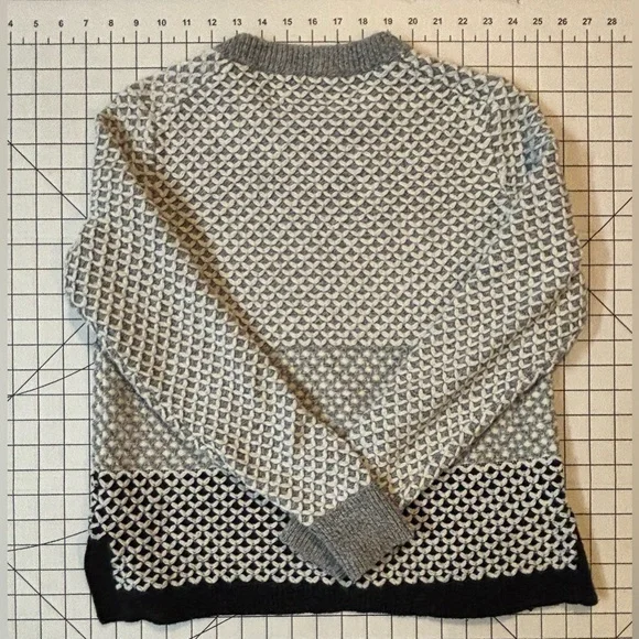 Madewell Women’s Size Medium Geo-Block Pullover Sweater - Picture 7 of 7